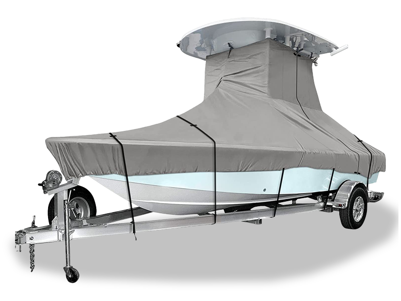 Housse de rangement pour bateau T-TOP en polyester robuste de qualité marine, imperméable, résistante aux UV et à la décoloration